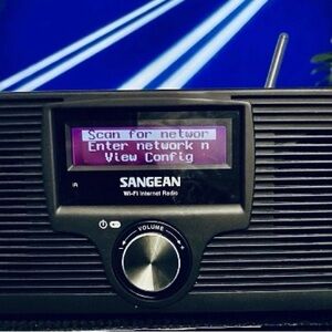 Sangean WFR‑20 Wi‑Fi Internet/FM Radio — Excellent Well Preserved Table Desk Top
